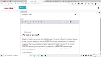 Post a la pagina web Post a la pagina web