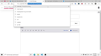 Post a la pagina web