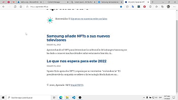 Post a la pagina web Post a la pagina web