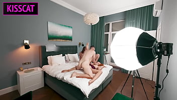 S6e1 bts pt2 cherry candle in swinger 3some with kisscat & — ffm fuck