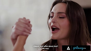 2 babes have threesome with their crush