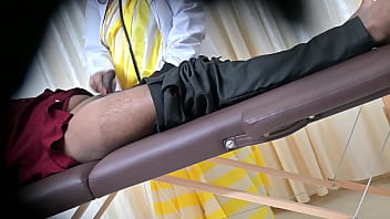 Patient flashing cock