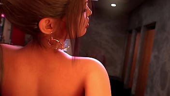 Name88's triangle #02 fucking a black haired babe in the club restroom