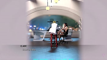 Name88's triangle #02 fucking a black haired babe in the club restroom