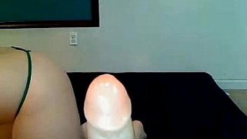 Busty brunette with a deep throat