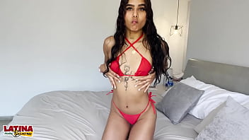 Veronica gonzales stunning colombian latina does her very first casting creampie pussy