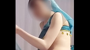 Japanese beauty with erotic sexy costume