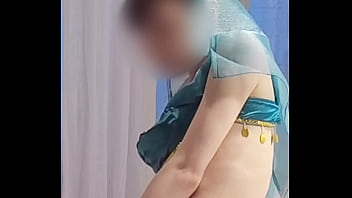 Japanese beauty with erotic sexy costume