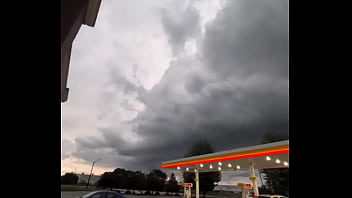 Storms rolling in anyone on here an actual storm tornado chaser i'm dead serious about that too my step mom and i used t