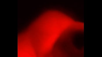 Slowly playing with my slaves cock