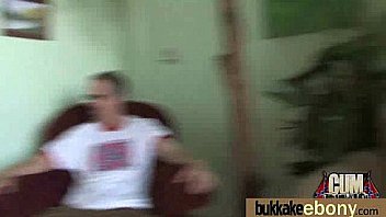 Hot Ebony Bukkake Gangbang 7 thumbnail