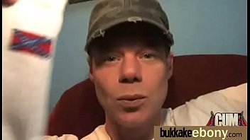 Ebony babe have a hot group fuck 23