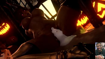 Fucking And Cumming Inside Bald Halloween Cunt thumbnail