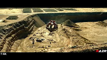 Escena de los transformer bien chida