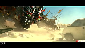 Escena de los transformer bien chida