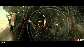 Escena de los transformer bien chida
