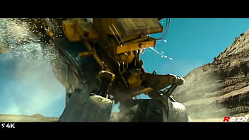 Escena de los transformer bien chida