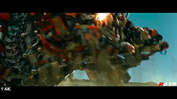 Escena de los transformer bien chida