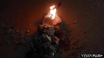 A vision of natural beauty and lust drives a prisoner out of the darkness for an encounter that's anything but platonic