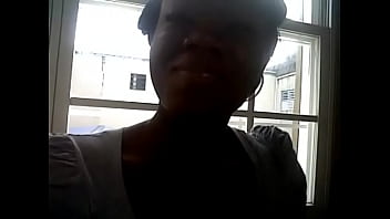 Ebony ali takes of panties