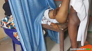 Be quick my husband is here