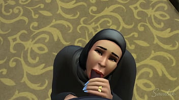 A blowjob from a saudi princess