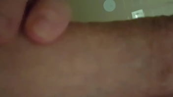 Wife sucking my big hard cock