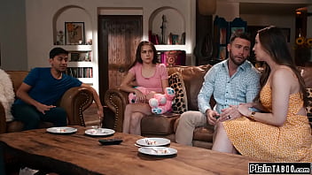 Stepsister Selena Love And Her Stepbro Are Shocked When Their Stepparents Tell Them They Are Stepsiblings And They Want All Four Of Them To Fuck thumbnail