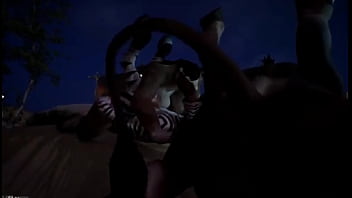 Girls lesbiantalis and kenda and lazras bonding sex