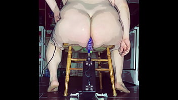 Chub Makes Hole Creamy With Dildo thumbnail