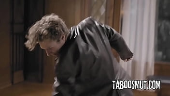 Hot brunette reporter gets fucked by a stranger after the interview