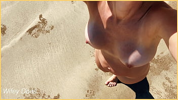 Public exhibitionist milf loves to show her amazing body at the public beach Public exhibitionist milf loves to show her amazing body at the public beach