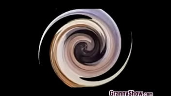 Granny rubbing her loose pussy point of view