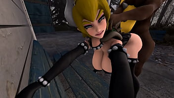 Sfm bowsette sex in the park with stranger
