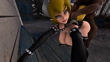 Sfm bowsette sex in the park with stranger