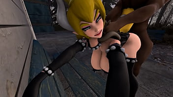 Sfm bowsette sex in the park with stranger