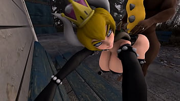 Sfm bowsette sex in the park with stranger