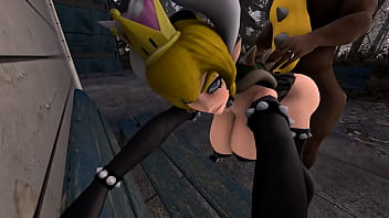 Sfm bowsette sex in the park with stranger
