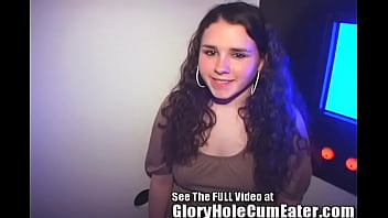 Shy girl next door sucking off strangers