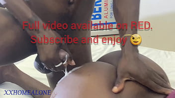 Homealone team up with a muscular guy to fuck his girlfriend in threesome watch full video on red