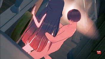 Crimson nezuko's unbound delight kimetsu no yaiba hentai