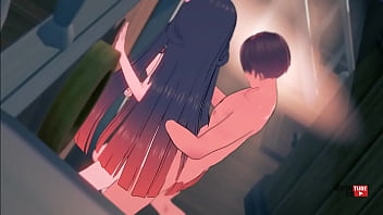 Crimson nezuko's unbound delight kimetsu no yaiba hentai