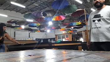 Ela não sabia jogar sinuca mas sabia levar vara na caçapa