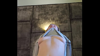 College girl alice klay use her feet to make me cum