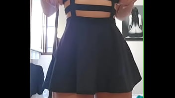 Do you like how i wear this dress check out my account i have tons of really hot content