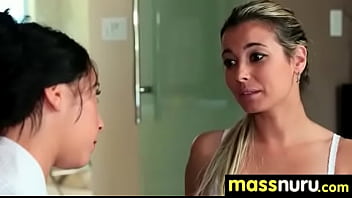 Slippery massage with happy end 29