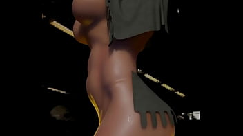 Animated model of growing boobs belly and ass for research purposes version with audio