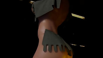 Animated model of growing boobs belly and ass for research purposes version with audio