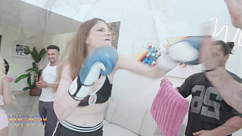 P sluts vol 76 starring sensual boxer kyra sex vs alice maze in 4 on 2 orgy with dap 0% pussy fisting squirting puk3 and cum swallow