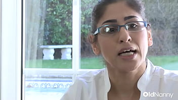 Two cocks fill horny interviewer from both sides